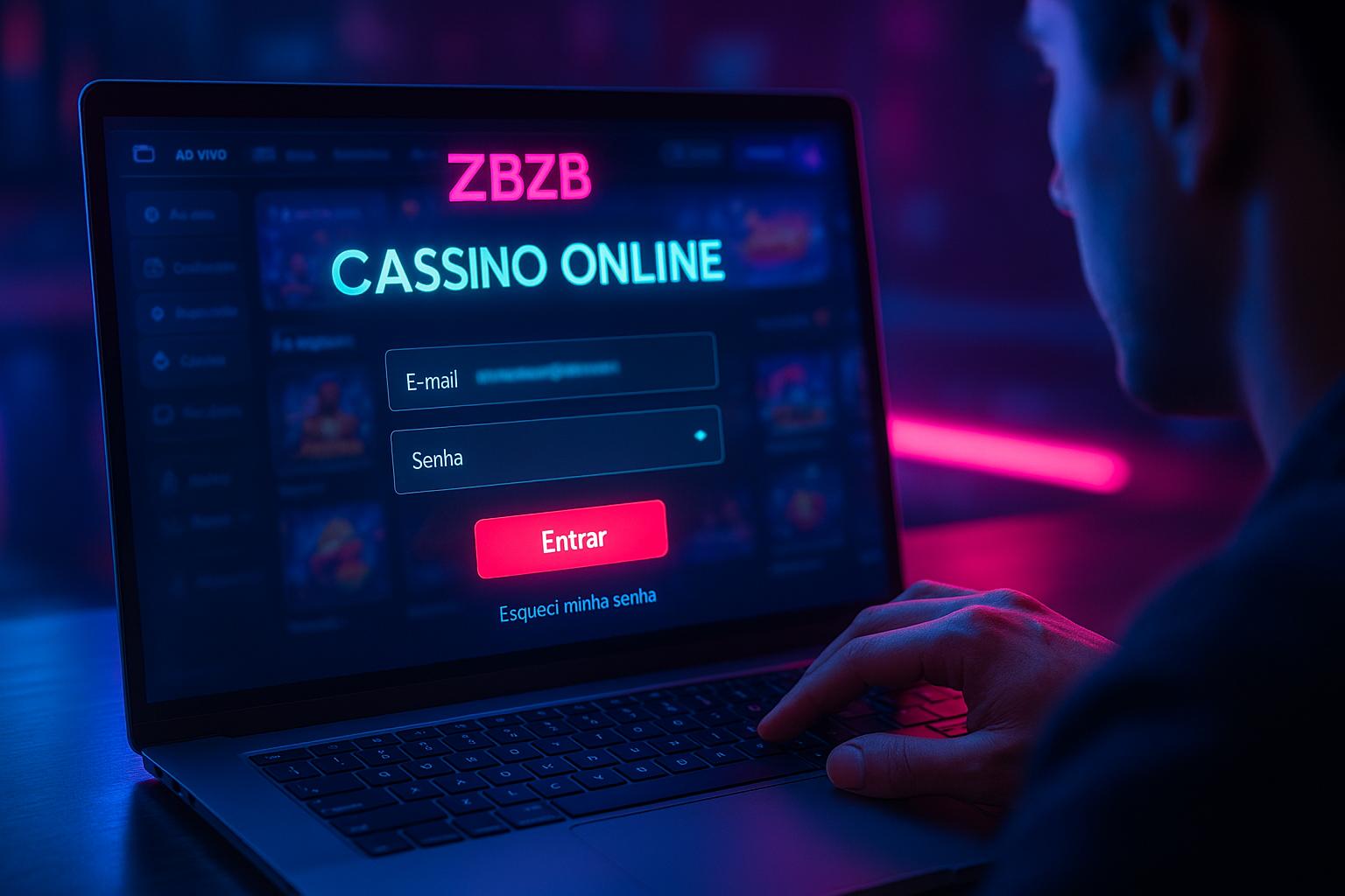 Login no Cassino ZBZB
